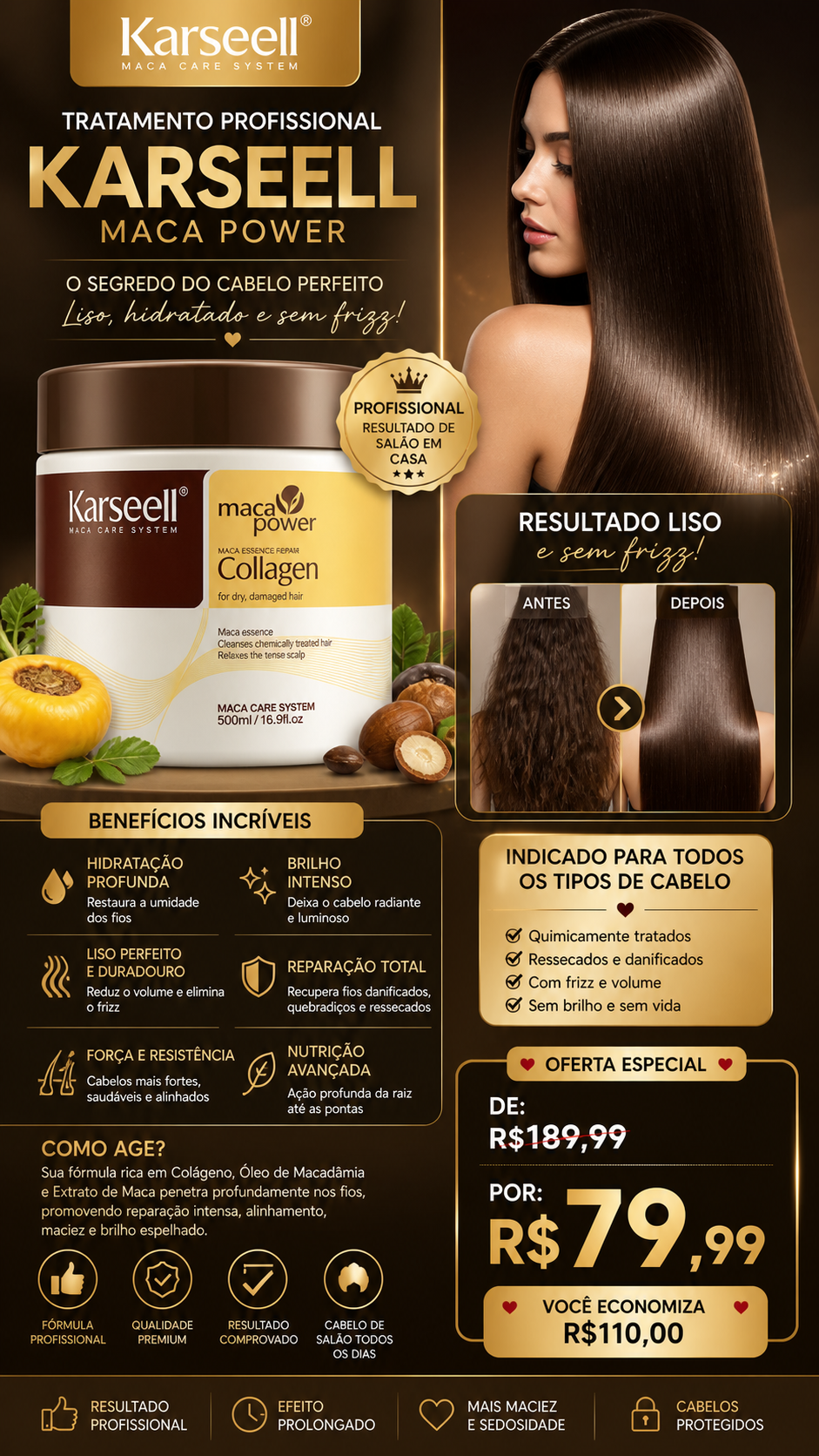 Karseell Collagen Mascara (500ml)